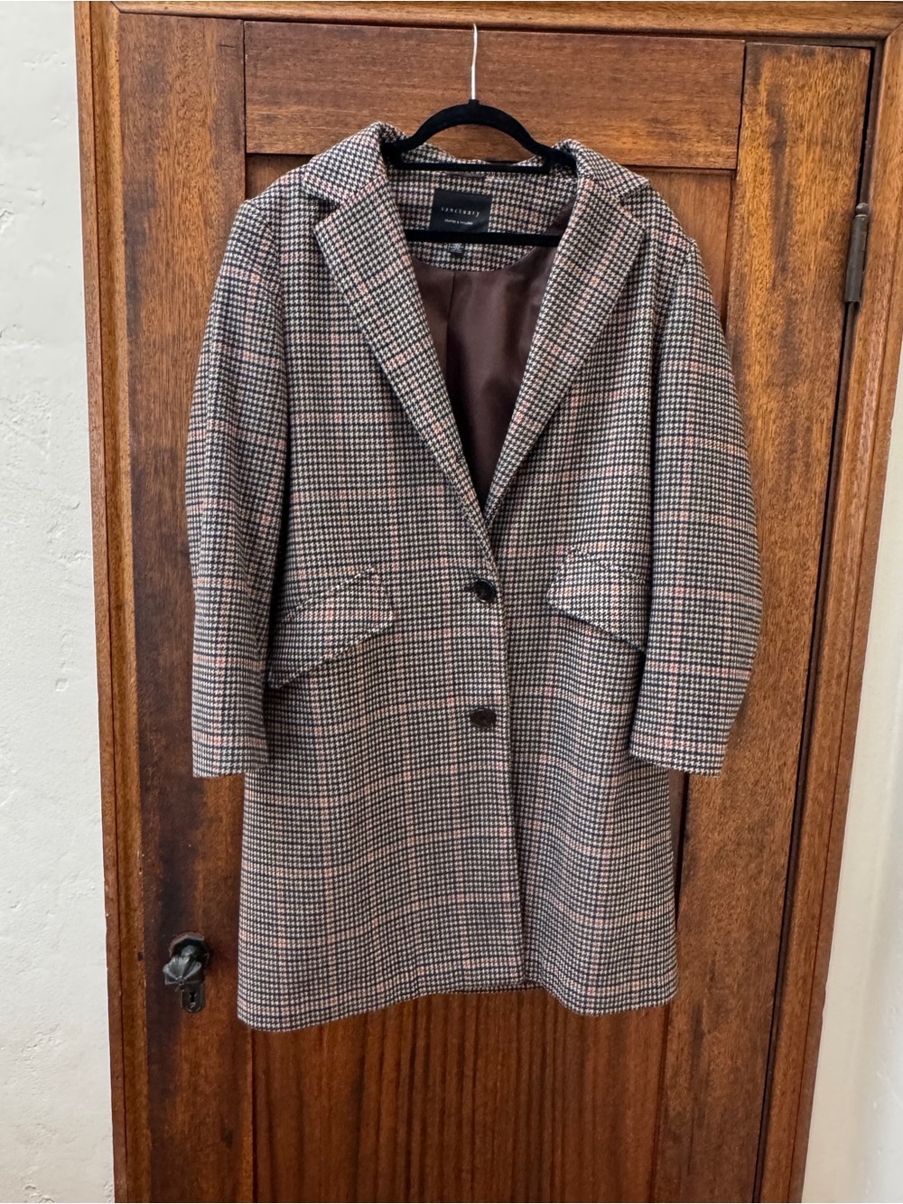 Sanctuary Houndstooth Coat